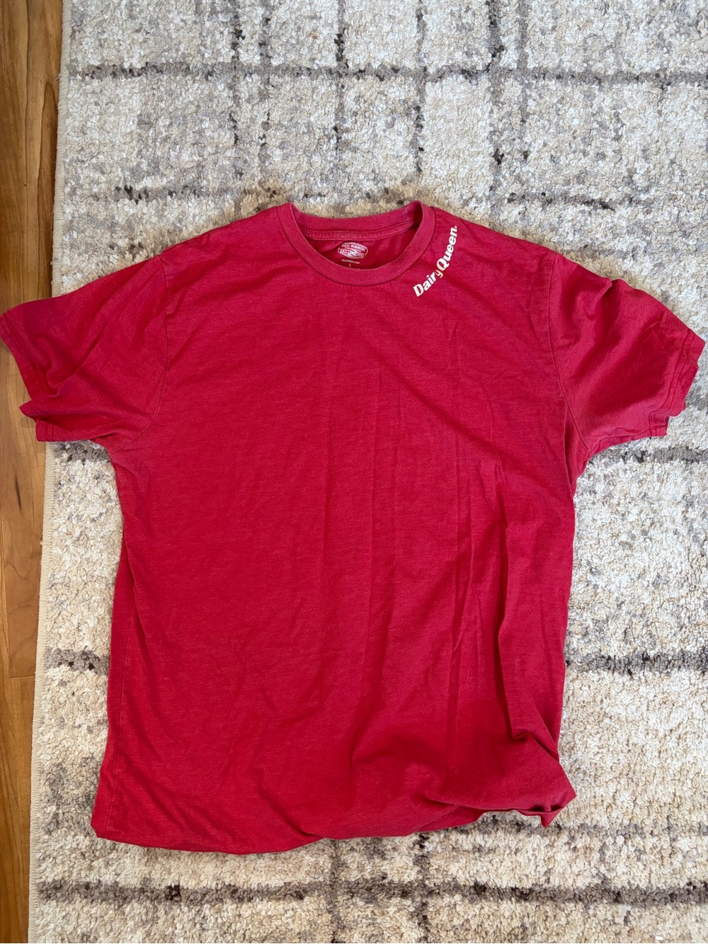 Red Crewneck T-Shirt - Dairy Queen